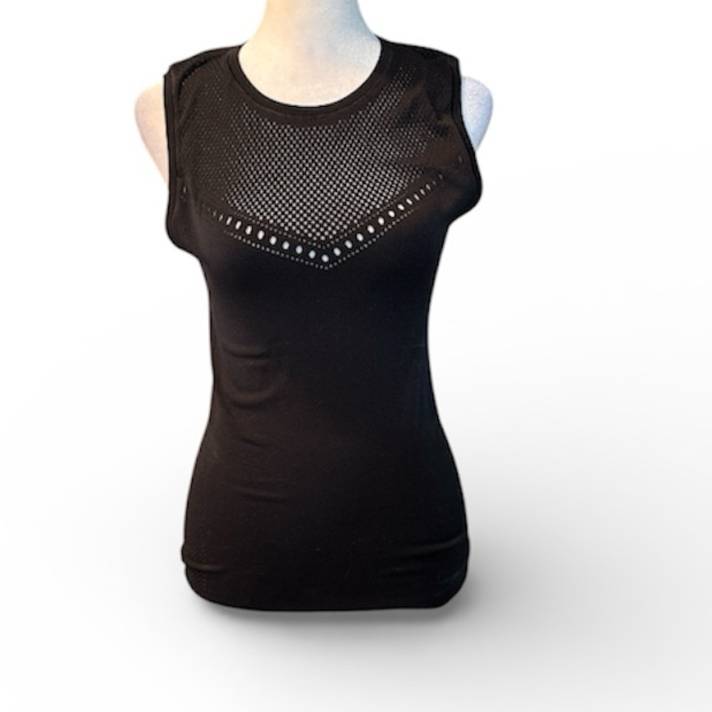Athleta Black Breathable Tank Top S/M
